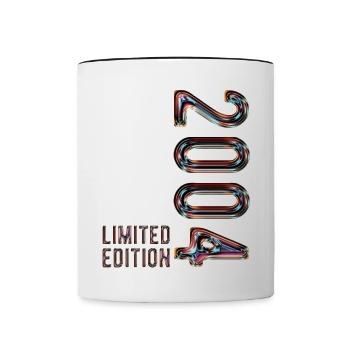 Édition limitée 2004 - Mug contrasté - blanc/noir - Devant