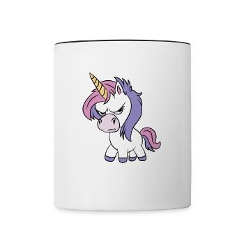 Miese Laune? Ne. Danke. Hab Noch. - Tasse zweifarbig - Weiß/Schwarz - Vorne