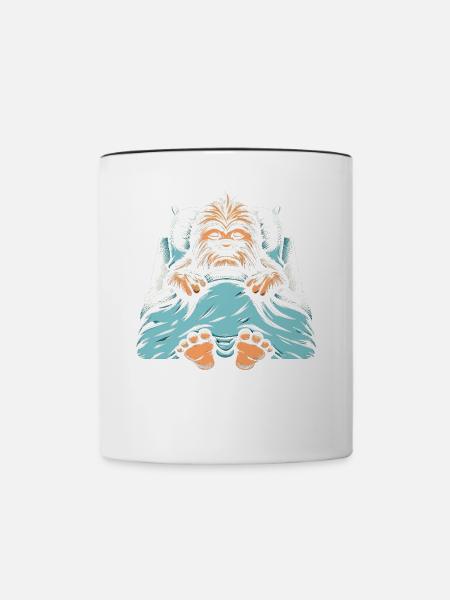Official Napping Shirt - Tasse zweifarbig - Weiß/Schwarz
