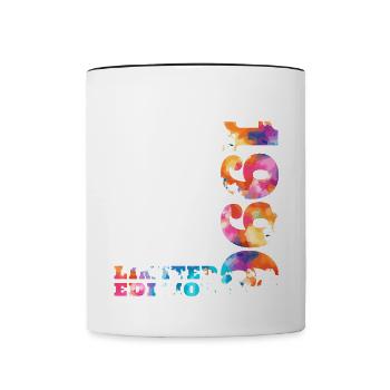 Colorful Birthday Limited Edition 1996 - Contrasting Mug - white/black - Front