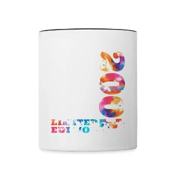 Colorful Birthday Limited Edition 2001 - Contrasting Mug - white/black - Front