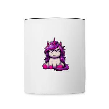 Bitte Nicht Ansprechen Ich Bin Wirklich So Genervt - Tasse zweifarbig - Weiß/Schwarz - Vorne