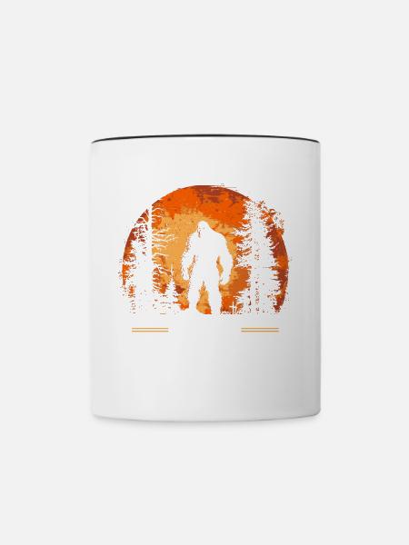 Dad Squatch - Tasse zweifarbig - Weiß/Schwarz