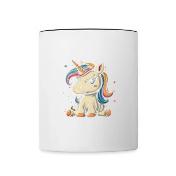 Bitte Nicht Ansprechen Ich Bin Wirklich So Genervt - Tasse zweifarbig - Weiß/Schwarz - Vorne