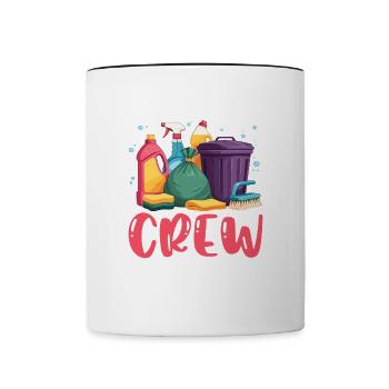 Housekeeping Crew - Contrasting Mug - white/black - Front