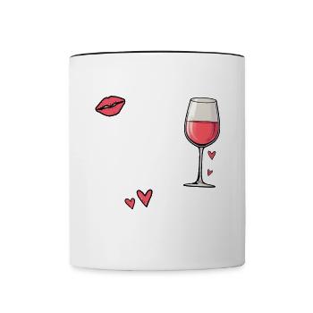 Oh Sip It's A Girls Trip - Tasse zweifarbig - Weiß/Schwarz - Vorne