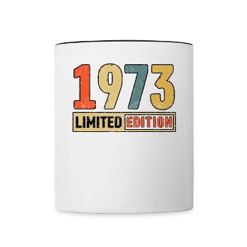 Édition limitée 1973 - Mug contrasté - blanc/noir - Devant