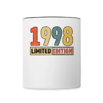 Édition limitée 1998 - Mug contrasté - blanc/noir - Devant