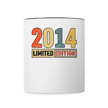 Limited Edition 2014 - Contrasting Mug - white/black - Front