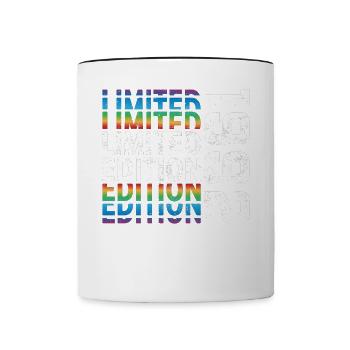 Limited Edition 1992 - Tasse zweifarbig - Weiß/Schwarz - Vorne