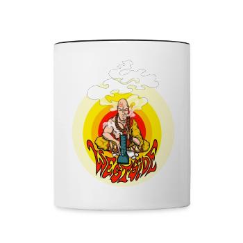 Westseite - Tasse zweifarbig - Weiß/Schwarz - Vorne