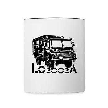 Robur Koffer LO2002A - Tasse zweifarbig - Weiß/Schwarz - Vorne