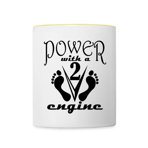 v2a - Mug contrasté