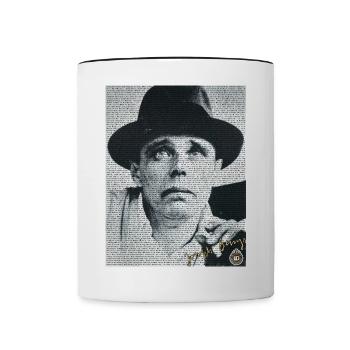 LiD - Joseph Beuys Sonderedition - Tasse zweifarbig - Weiß/Schwarz - Vorne