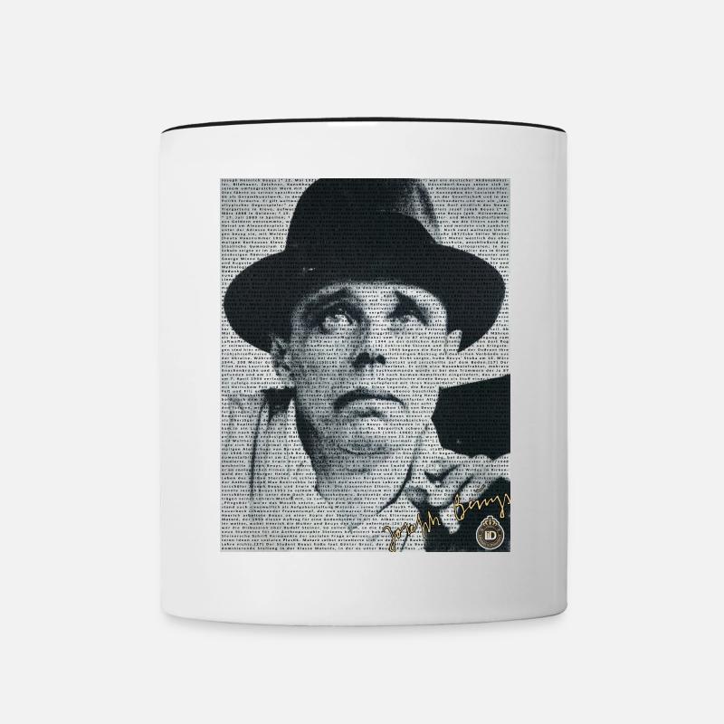 LiD - Édition spéciale de Joseph Beuy - Mug contrasté - blanc/noir