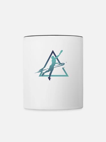 Ultimate Frisbee, Urban & Lifestyle - Tasse zweifarbig - Weiß/Schwarz