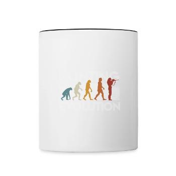 Hunter Evolution - Contrasting Mug - white/black - Front