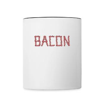 Wachen Sie Für - Tasse zweifarbig - Weiß/Schwarz - Vorne