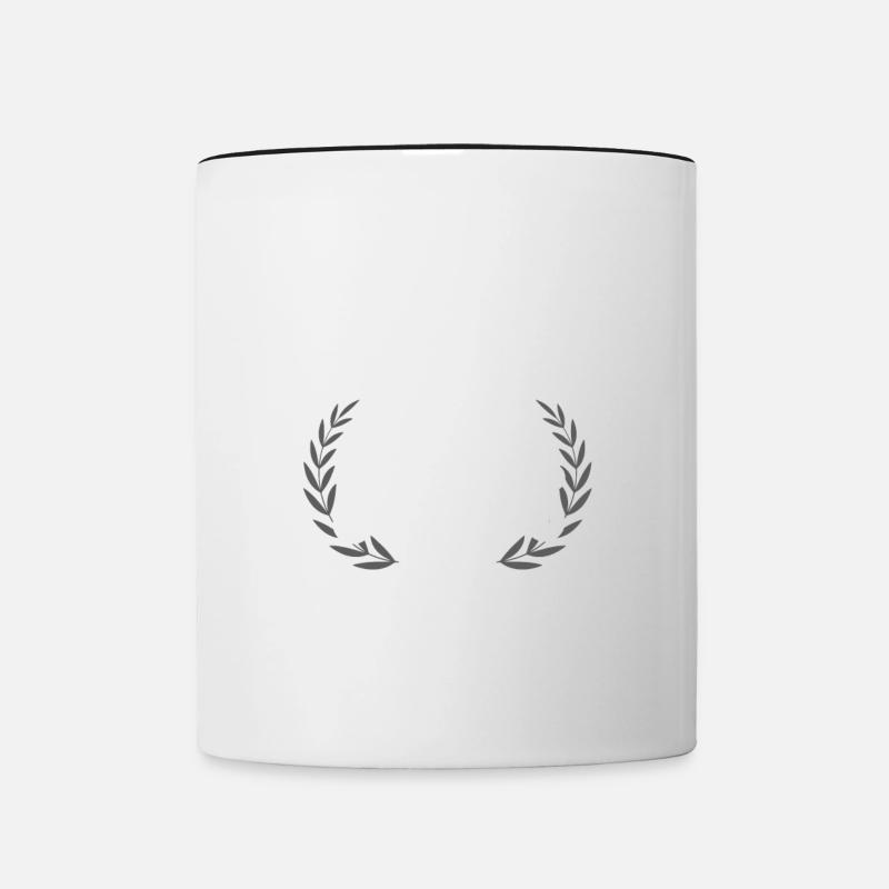 Schonend Behandeln achtzig Geschenk 80 Geburtstag - Tasse zweifarbig - Weiß/Schwarz
