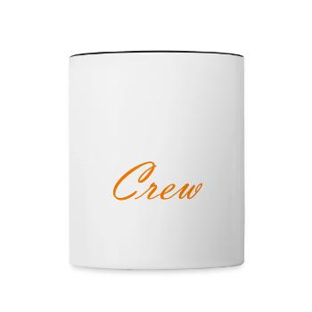 Polter Crew Engagement Wedding - Contrasting Mug - white/black - Front