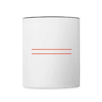Norwegen 2024 - Tasse zweifarbig - Weiß/Schwarz - Vorne