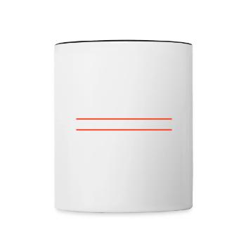 Suède 2024 - Mug contrasté - blanc/noir - Devant