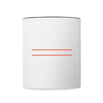 Après-ski 2024 - Mug contrasté - blanc/noir - Devant