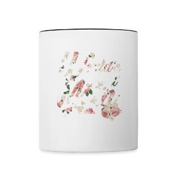 Cadeau de fête des mères Meilleure mère du monde - Mug contrasté - blanc/noir - Devant