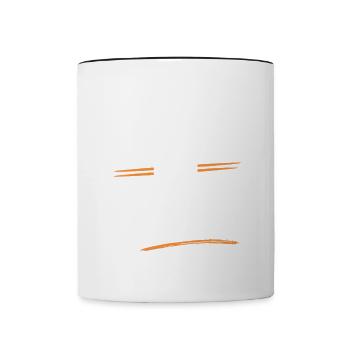Project Manager aka Chaos Choordinator - Contrasting Mug - white/black - Front