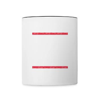 Jours fériés Rimini 2024 - Mug contrasté - blanc/noir - Devant