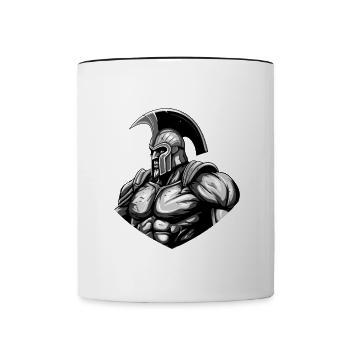 Spartan Workout Gym - Contrasting Mug - white/black - Front