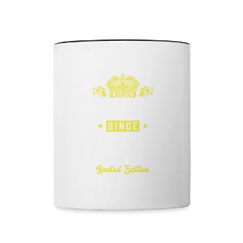 1998 limited edition - Tasse zweifarbig - Weiß/Schwarz - Vorne