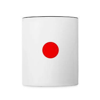 Japan - Contrasting Mug - white/black - Front