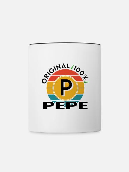 Pepe - Tasse zweifarbig - Weiß/Schwarz