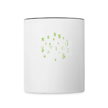 Bachelor of Business Administration Geschäftsführu - Contrasting Mug - white/black - Front