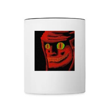 Snake vagabond - Contrasting Mug - white/black - Front
