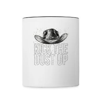 Ballet Ballerine Pole Dancer Line Dance Tap Dance - Mug contrasté - blanc/noir - Devant