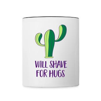 Cactus - Shave - Contrasting Mug - white/black - Front