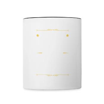 Best Aunt Saying - Contrasting Mug - white/black - Front