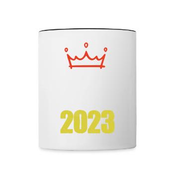 Après Ski 2023 - Contrasting Mug - white/black - Front