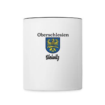 Upper Silesia Gliwice - Contrasting Mug - white/black - Front