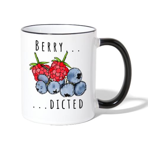 Berry dicted - Tasse zweifarbig
