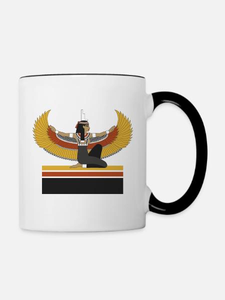ISIS - Tasse zweifarbig - Weiß/Schwarz