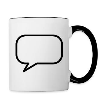 Balloon - Contrasting Mug - white/black - Right
