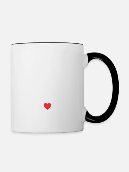 Maman Tu Es La Meilleure - Mug contrasté - blanc/noir
