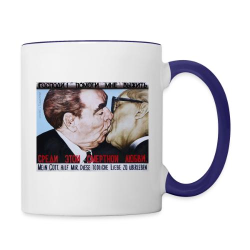 Братский поцелуй — Врубель, Тимофеева | Эхо - Contrasting Mug