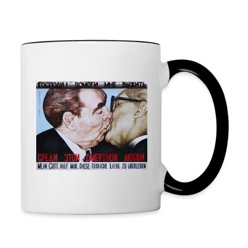Братский поцелуй — Врубель, Тимофеева | Эхо - Contrasting Mug