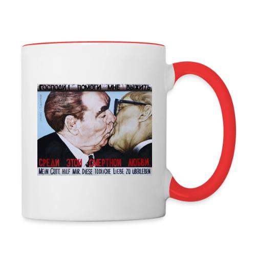 Братский поцелуй — Врубель, Тимофеева | Эхо - Contrasting Mug