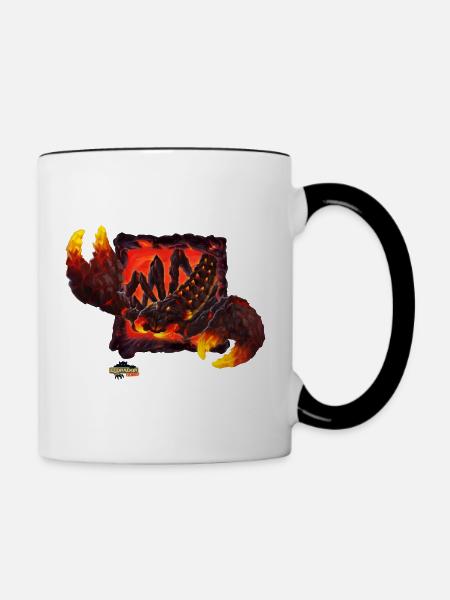 Schleich Eldrador Lavaskorpion - Tasse zweifarbig - Weiß/Schwarz