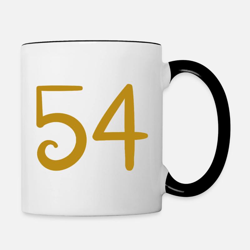 54 - Mug contrasté - blanc/noir